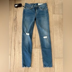 Rag & Bone Cate Mid Rise Ankle Skinny Jeans BOWERY size 24